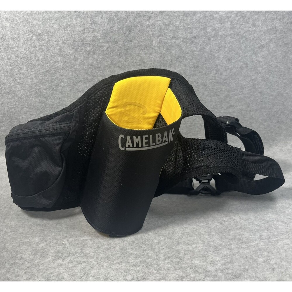 Camelbak Black Delaney Hydration Fanny Belt Waist‎ Pack Adjustable Zipper Pouch
